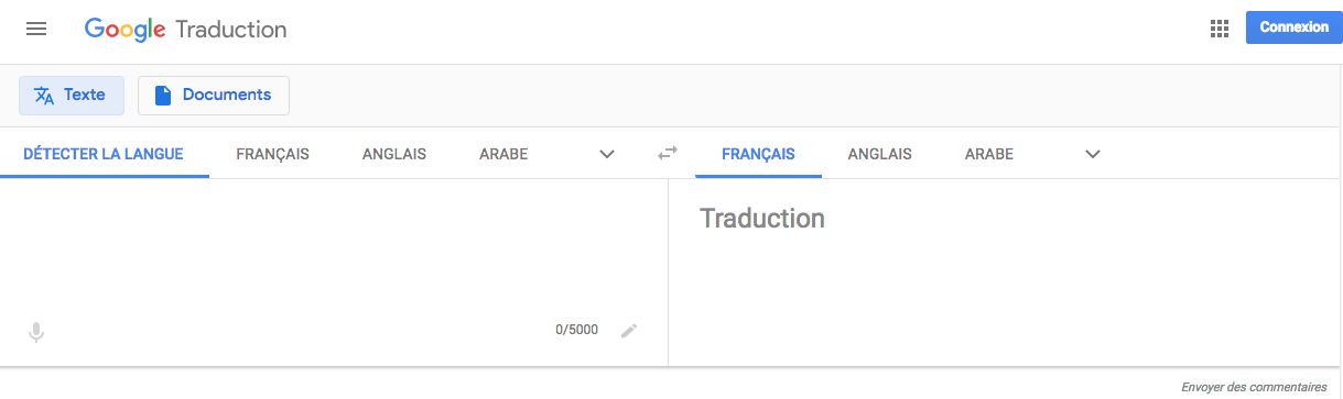 Google traduction
