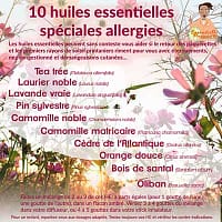 10 huiles essentielles contre les allergies