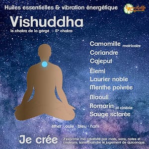 Chakras et huiles essentielles : vishuddha