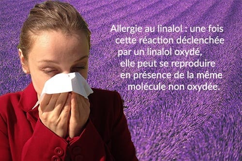 Le linalol, déclencheur d'allergies et d'eczéma