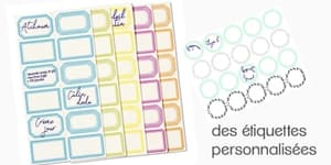 Étiquettes Étiquettes
