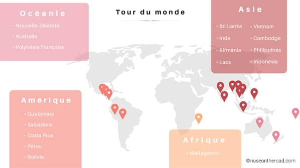 Itinéraire – noseontheroad.com Itinéraire – noseontheroad.com
